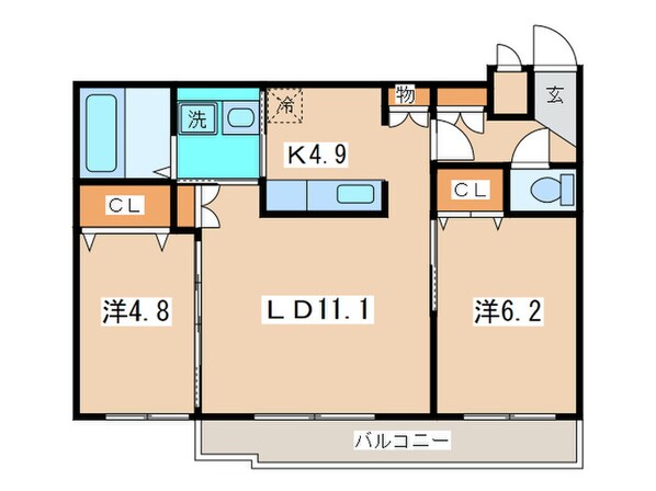 セントポ－リアエ－ルの物件間取画像